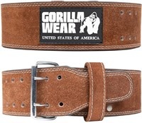 Gorilla Wear 4 Inch Leren Lifting Belt - Bruin