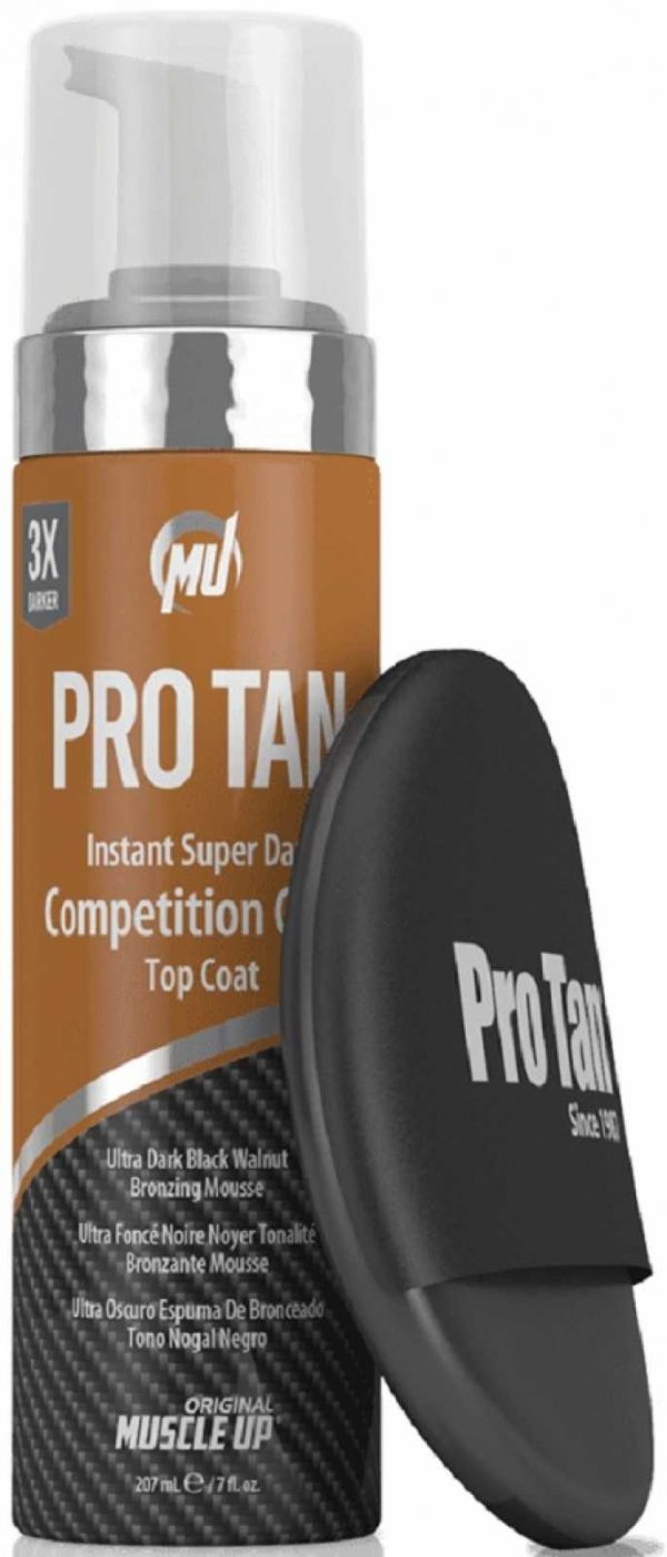Pro tan instant super dark competition color- top coat