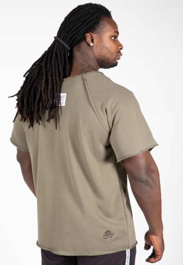 Gorilla Wear Classic Work Out Top Army