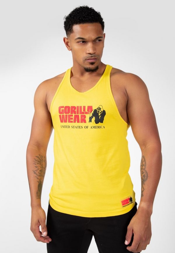 Gorilla Wear Classic Tank Top Geel