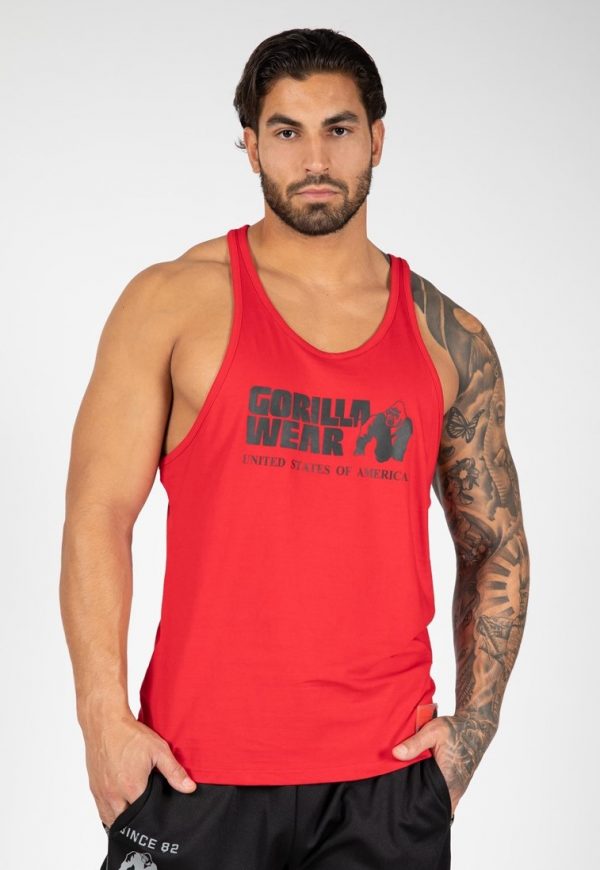 Gorilla Wear Classic Tank Top Rood